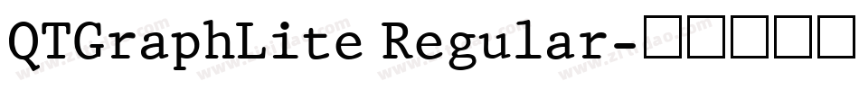 QTGraphLite Regular字体转换